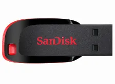Memoria Usb Sandisk Cruzer Blade Z50 16gb Negro/rojo