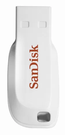Memoria Usb 2.0 Sandisk Cruzer Blade 16gb Blanca (sdcz50c-016g-b35w)