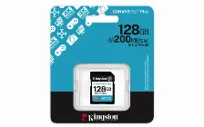 Memoria Sdxc Kingston Canvas Go Plus, 128gb, 4k, Velocidad 200 Mb/s, Clase 10