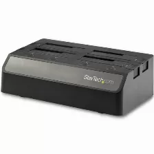 Docking Station Startech.com Base De Acoplamiento Usb 3.1 De 4 Bahías Sata - Docking Station Usb De Discos Duros O Ssd Sata Iii De 2.5/3.5