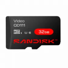 Memoria Micro Sdhc Sandisk Video, 32gb, Videovigilancia 24/7, Clase 10, Remplazo De Wd Purple