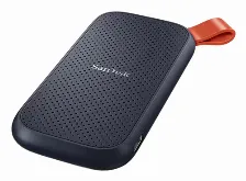 Ssd Externo Sandisk Portable, 2tb, Usb-c 3.2, 800 Mb/s, Negro