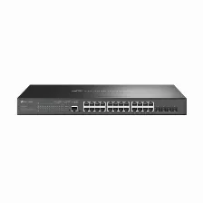 Switch Tp-link Omada Sg3428xmp Gestionado, L2+, Rj-45 24, Gigabit Ethernet (10/100/1000), (poe +) 24, 1u, Negro