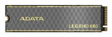 Ssd Adata Legend 860, 2tb, M.2, 5000 Mb/s Escritura, 6000 Mb/s Lectura, Pci Express 4.0