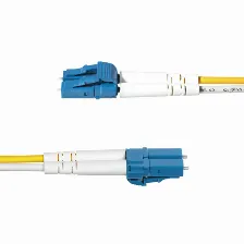 Cable Startech.com 30 M, Fibra Os2, Lc, Lc, 10 Gbit/s, Amarillo