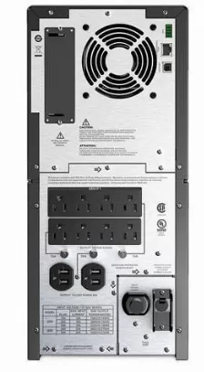 No Break Apc Smt3000c 2.88 Kva / 2700 W, 530 J, Entrada 154 V, 10 Salidas Ac, Negro