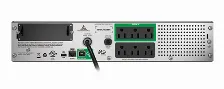 No Break Apc Smt750rm2uc 0.75 Kva / 500 W, 680 J, Entrada 114 V, 6 Salidas Ac, Negro