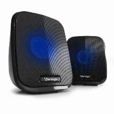 Bocinas Vorago Spk-107, Alambricas, 3.5mm, 3w Rms, Usb, Negro
