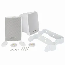 Bocinas Steren Spk-1100bl, De 2 Vías, 20 - 20000 Hz, 8 Ohmio, Blanco