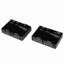 Extensor Startech.com Transmisor Y Receptor Av, 1440 X 900, Hasta 150 M, Negro
