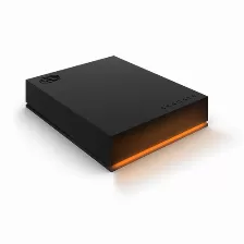 Disco Duro Externo Seagate Firecuda Gaming, 1 Tb, Usb, Rgb, 3.2 Gen 1, 2.5 Pulgadas, Negro