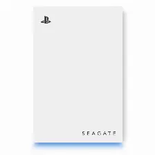 Disco Duro Externo Seagate Game Drive Para Ps5, 2tb, Usb 3.0, Led Azul, Blanco