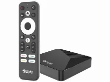 Tv Box Stylos Smart 4k, Android 14, 16gb Rom, 2gb Ram, Hdmi, Wi-fi, Bluetooth, Negro
