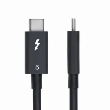 Cable Thunderbolt Startech.com 0.5 M V. 5, 80 Gbit/s, Negro