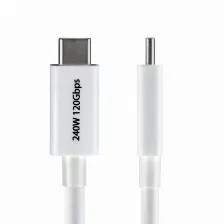 Cable Thunderbolt Startech.com 0.5 M V. 5, 120 Gbit/s, Blanco