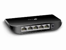 Switch Tp-link Tl-sg1005d No Administrado, Rj-45 5, Gigabit Ethernet (10/100/1000), Negro