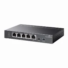 Switch Poe+ | Tp-link | Tl-sg1005p-pd | De Escritorio | Gigabit De 5 Puertos | 1 Puerto De Entrada Poe++ | 4 Puertos De Salida Poe+