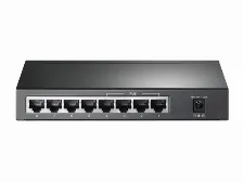 Switch Tp-link 8 Puertos Gigabit Ethernet, 10/100/1000mbps, No Administrado, Rj-45 8, 4x Poe