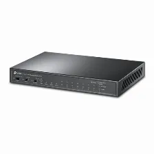 Tp-link - Tl-sl1311mp / Switch De Escritorio No Administrable 11 Puertos / 8 Puertos 10/100mbps Rj45 Poe+/ 2 Puertos 10/100/1000 Rj45 / 1 Puerto Gigabit Sfp / 8 Puertos Poe+ / 124 Watts Totales / ...