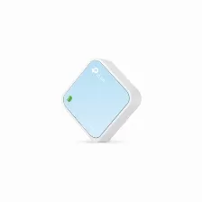 Nano Router Inalambrico Tp-link Tl-wr802n, 300mbps, 802.11n, Puerto Usb Para Carga, Soporta Modo Cliente Ap, Bridge Y Repetidor