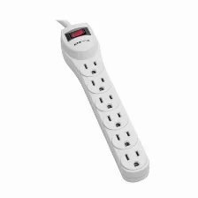 Supresor De Picos Tripp Lite 120 V, 1800 W, 180 J, 6 Contactos, Nema 5–15p, Gris