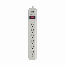 Supresor De Picos Tripp Lite 120 V, 1800 W, 790 J, 6 Contactos, Nema 5–15p, Gris