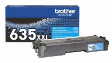 Tóner Brother Tn-635xxlc Original, Cian, Extra (súper) Alto Rendimiento