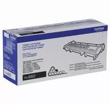 Toner Brother Tn-660, Negro, 2600 Paginas