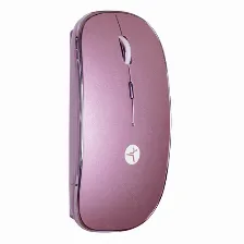 Mouse Techzone Tzacmoi27 óptico, 4 Botones, 1600 Dpi, Rf Inalámbrico, 10 M, Rosa