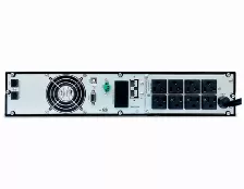 No Break Cdp Upo11-1rtax 1 Kva / 1000 W, 844 J, Entrada 150 V, 8 Salidas Ac, Negro