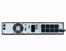 No Break Cdp Upo11-2rtax 2 Kva / 2000 W, 844 J, Entrada 150 V, 8 Salidas Ac, Negro