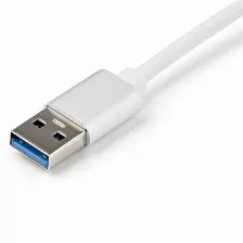 Tarjetas De Red Startech.com Usb, Rj-45 1, 2000 Mbit/s, Alámbrico, Plata