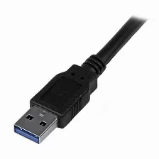 Cable Usb 3.0 Startech (usb3saa3mbk), Macho A Macho De 3mts, Usb 3.1 Gen1 (5gbps)