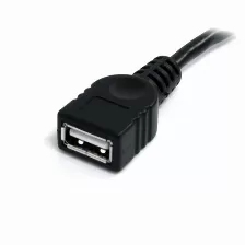 Extensor Startech.com 1.83 M, Usb A A Usb A, Macho/hembra, 480 Mbit/s, Negro