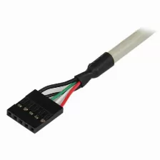 Adaptador Startech.com 2 X Idc A 2 X Usb A, Plata