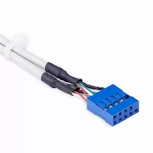 Cabezal Bracket Startech De 4 Puertos Usb 2.0 Con Conexión A Placa Base 2x Idc10, Cabezal Bracket 4 Puertos Usb 2.0 Conexión A Placa Base - 4x Usb A Hembra - 2x Idc 10 Pines Hembra (usbplate4)
