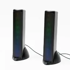 Bocinas Vortred V-930280 Usb, 3.5 Mm, Bt, Inalámbrico, Universal, Negro