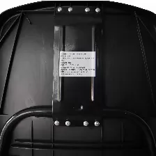Pack De 10 Sillas Plegables Modamob Raven, Negras, Reforzadas, 47 X 45 X 82cm, Tubo 19mm, Calibre 18, Hasta 120kg