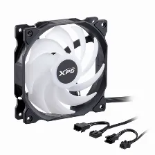 Kit De 3 Ventiladores Xpg Vento R 120 Argb Pwm, 1600rpm, Negro