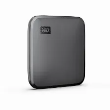 Wd Elements Se Ssd Externo 1tb, Usb 3.0, Lectura 400 Mb/s, Negro