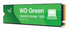 Ssd Wd Green Sn3000, 500gb, M.2, Nvme, 4100 Mb/s Escritura, 5000 Mb/s Lectura, Pci Express 4.0