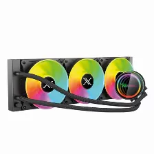 Enfriamiento Liquido Xzeal Xz-411 Vostok 360r, 3x 120mm, 2200 Rpm, Negro