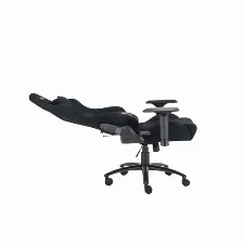 Silla Deportiva Gaming Xzeal Xz15 Negra, Rgb, Tela Automotriz, Base Acero, Soporte Lumbar