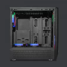 Gabinete Yeyian Ych-lar7-01bk Midi Tower, Psu No, Negro