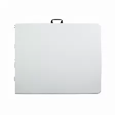 Mesa Plegable Modamob Flex Board 180, Color Blanco, Calibre 18, 1.80m, 180x74x74cm, Tubular 25mm Diametro, Uso Rudo