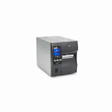 Impresora De Recibo Zebra Zt411 Térmico, Impresora De Tpv, Inalámbrico Y Alámbrico, Interfaz Bluetooth, Ethernet, Rj-45, Rs-232, Usb, Rs-232, Negro, Gris